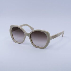 🕶️ New Fendi FE40112I 57F Sunglasses - Shiny Beige Frame